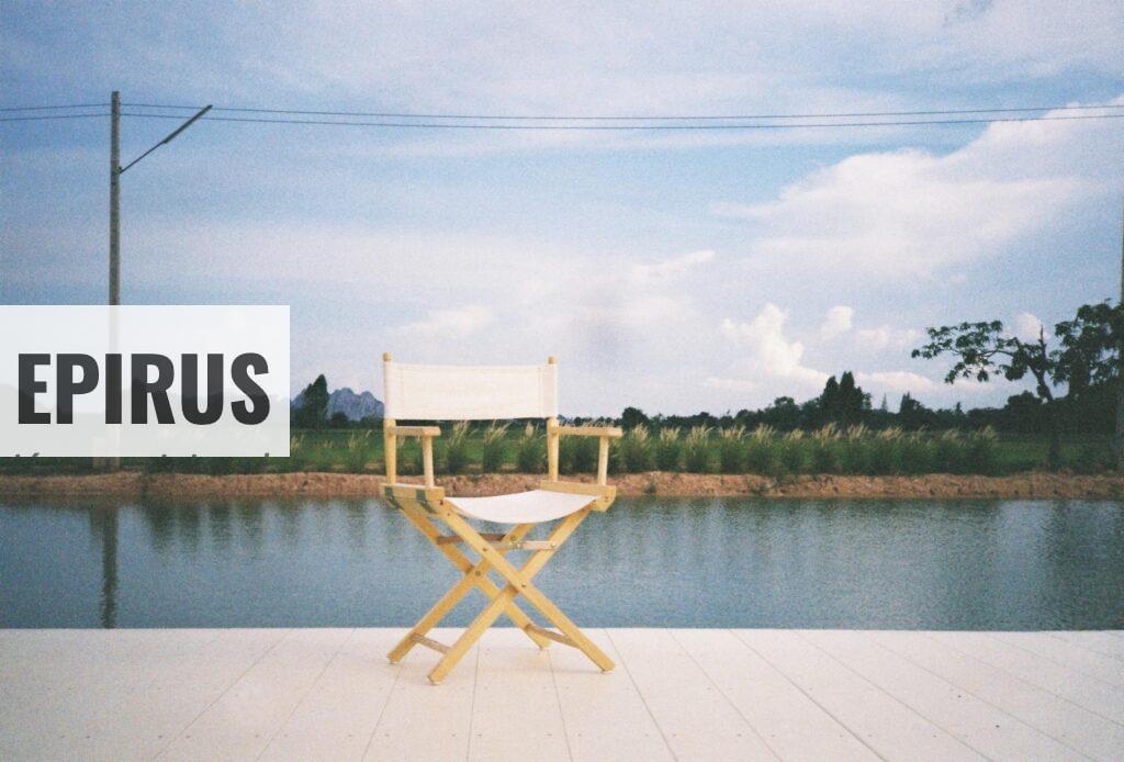 A Directors Chair by the River