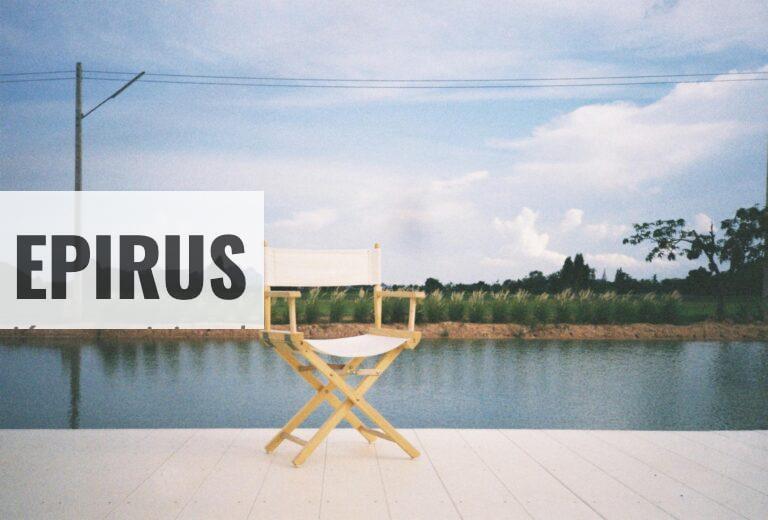 A Directors Chair by the River